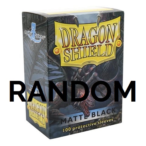 Dragon Shield Sleeves - Matte - Standard Size - Random Color - 100 count